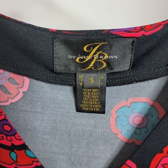 Julie Brown Dress Size Small Floral Mandela - Picture 6 of 7